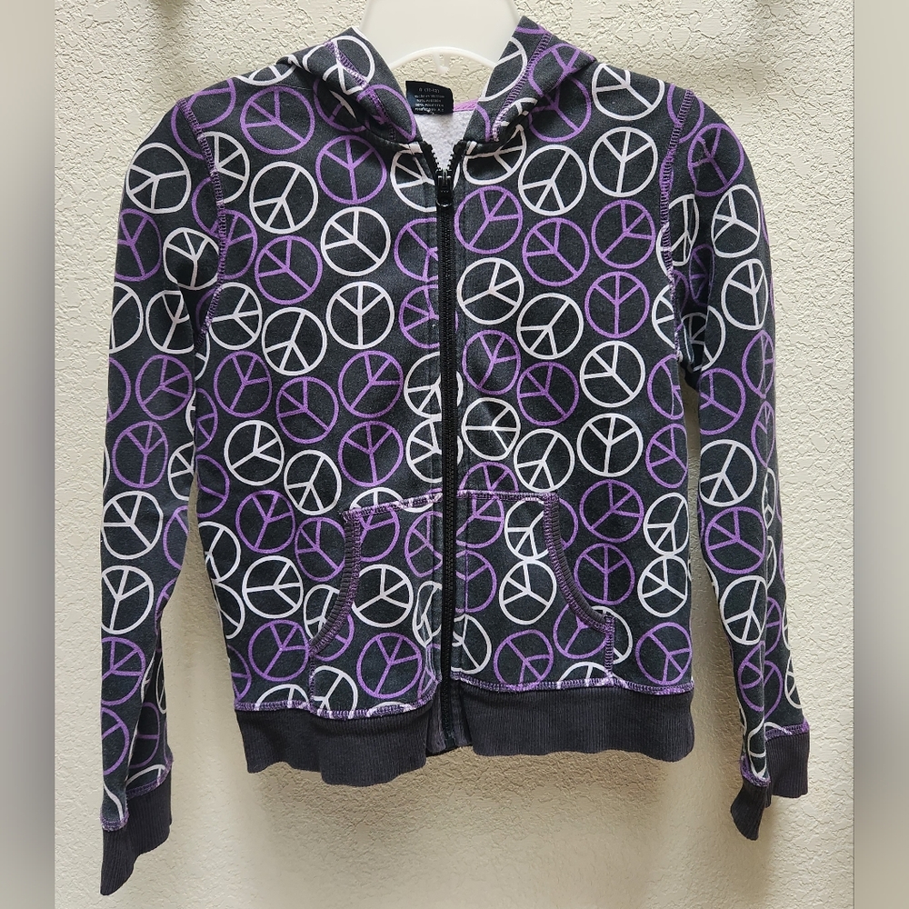 Girls Peace Hoodie